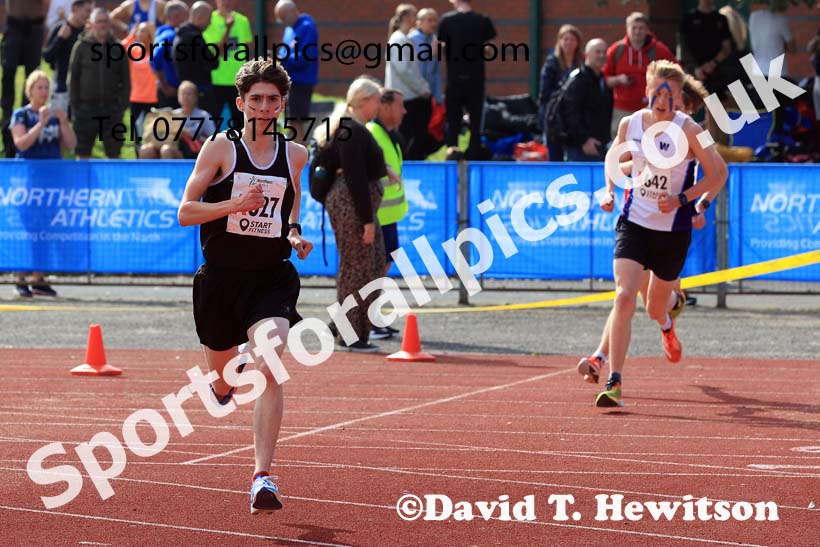MMens Under-17s, 2024 Northern Mens 6 and Womens 4 and Youngsters Relays, Stanley Park, Blackpool.  Photo: David T. Hewitson/Sports for All Pics